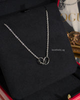 Cartier Love Pendant Necklace | 18K White Gold -front