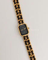 Chanel Vintage Premiere Watch 1987 Size L | 24K Gold Hardware-model