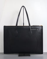 Celine Luggage Black Calfskin Gold Hardware-back