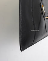 Celine Luggage Black Calfskin Gold Hardware-details
