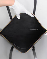 Celine Luggage Black Calfskin Gold Hardware-details