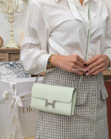 Hermes Constance To Go | Vert Fizz Epsom Palladium Hardware-model