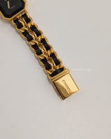 Chanel Vintage Premiere Watch 1987 Size S | 24K Gold Hardware-front1