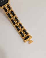 Chanel Vintage Premiere Watch 1987 Size S | 24K Gold Hardware-back