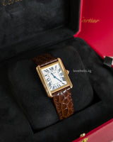 Cartier Tank Solo Small | 18K Rose Gold & Steel W5200024 -back