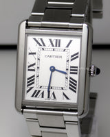 Cartier Tank Solo Steel Small | W5200014 -front