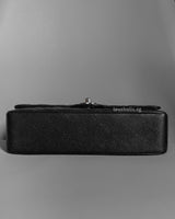 Classic Flap Medium | Black Caviar Silver Hardware