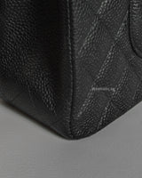 Classic Flap Medium | Black Caviar Silver Hardware