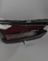 Classic Flap Medium | Black Caviar Silver Hardware