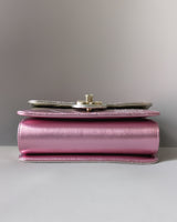 Flap Bag Gradient Pink Lambskin Light Gold Hardware