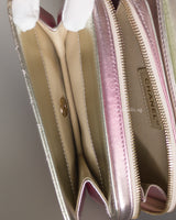 Flap Bag Gradient Pink Lambskin Light Gold Hardware