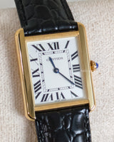 Cartier Tank Solo Large | Steel & 18K Gold W5200004 -front