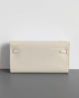 Hermes Kelly To Go Craie Epsom Gold Hardware-back