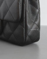 Chanel Mini Rectangle 23P Black Sweet Heart Crush  Caviar Brushed Gold Hardware-details