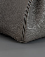 Hermes Birkin Retourne 30 | Etain Togo Gold Hardware-details