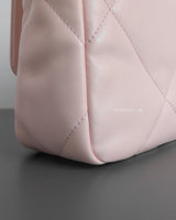 Chanel Chanel 19 Small | 22S Light Pink Lambskin Multicolored Hardware-details