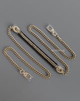 Dior Lady Dior Mini | Black Lambskin Light Gold Hardware-details