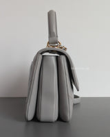 Chanel Trendy CC 20P Grey Lambskin Light Gold Hardware-side