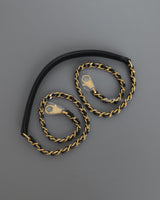 Chanel Coco Handle Small | Black Caviar Brushed Gold Hardware-details