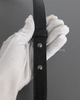 Boy Small | Black Caviar Ruthenium Hardware