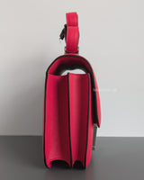 Hermes Constance 24 | Rose Extreme Epsom Palladium Hardware-side