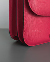 Hermes Constance 24 | Rose Extreme Epsom Palladium Hardware-details