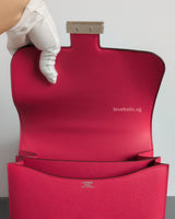 Hermes Constance 24 | Rose Extreme Epsom Palladium Hardware-details