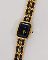 Chanel Vintage Premiere Watch 1987 Size S | 24K Gold Hardware-model