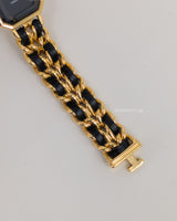 Chanel Vintage Premiere Watch 1987 Size S | 24K Gold Hardware-front1