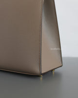 Hermes Kelly Sellier 25 | 81 Gris Tourterelle Epsom Gold Hardware-details