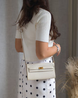 Hermes Kelly To Go Craie Epsom Gold Hardware-model