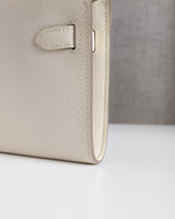 Hermes Kelly To Go Craie Epsom Gold Hardware-details