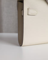 Hermes Kelly To Go Craie Epsom Gold Hardware-details