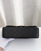 Chanel Classic Flap Small | Black Caviar Gold Hardware-side