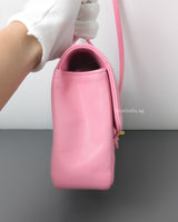Small Preppy Coco | 26S Pink Caviar Gold Hardware