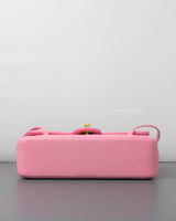 Small Preppy Coco | 26S Pink Caviar Gold Hardware