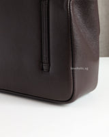Chanel Preppy Coco Small | 26P Brown Caviar Gold Hardware-details
