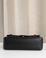 Chanel Preppy Coco Small  | Black Caviar Gold Hardware-details