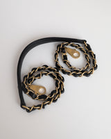 Chanel Coco Handle Medium | Black Caviar Brushed Gold Hardware-details