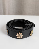 Dior My Lady Dior Small | Black Lambskin Light Gold Hardware-details