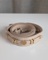 Dior My ABC Lady Dior Small | Caramel Beige Lambskin Light Gold Hardware-details