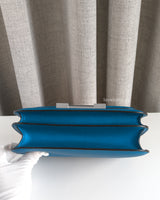 Hermes Constance 24 | T7 Blue Hydra Epsom Palladium Hardware-details