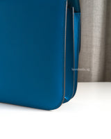 Hermes Constance 24 | T7 Blue Hydra Epsom Palladium Hardware-details