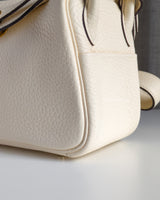 Hermes Lindy Mini  | Nata Taurillon Clemence Gold Hardware-details