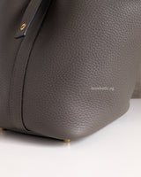 Hermes Picotin Lock 18 Etain Taurillon Clemence Gold Hardware-details