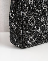 Chanel Classic Flap Mini Rectangle | 24K Crystal Strass Silver Hardware-details