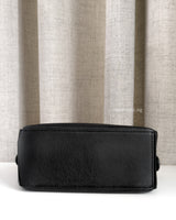 Loewe Mini Puzzle Black Calfskin Silver Hardware-details