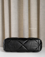 Chanel Chanel 19 Small | Black Lambskin Multicolored Hardware-details