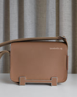 Hermes Geta H0 Chai Chevre Mysore Palladium Hardware-front1