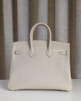 Hermes Birkin Retourne 25 | Beton Togo Gold Hardware-back